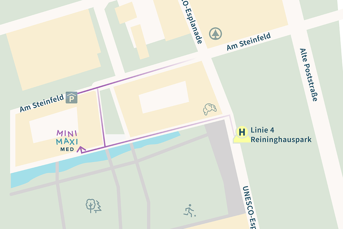 Mini Maxi Med Lageplan