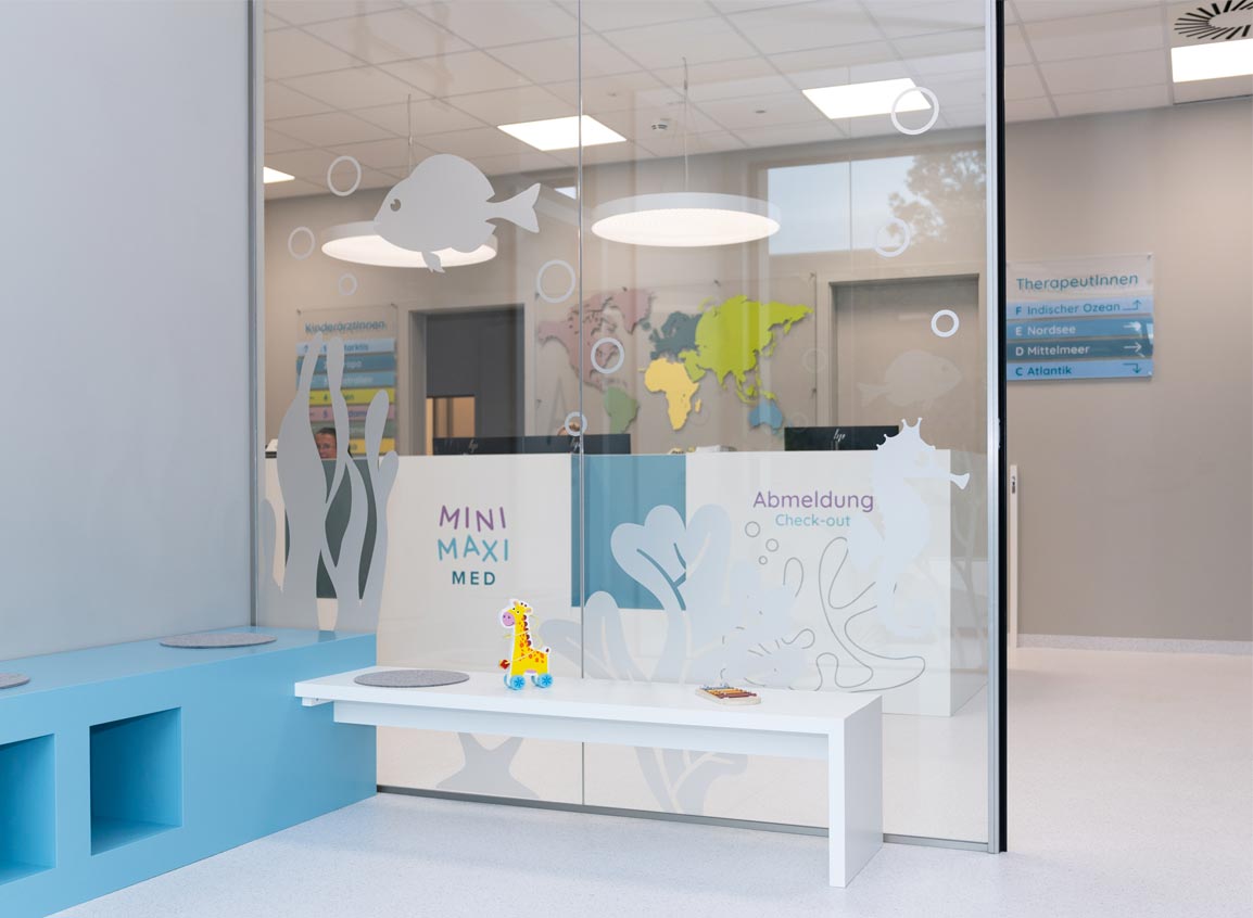 Therapie Eingang für Kinder-Physiotherapie Therapie Eingang für Kinder-Physiotherapie